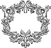 Vector clipart: decorative wreath