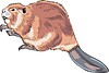 Vector clipart: beaver