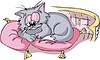 Vector clipart: humorous cat cartoon