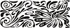 Vector clipart: peacock ornamental pattern