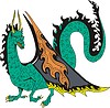 Vector clipart: dragon