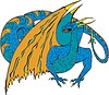 Vector clipart: dragon