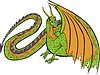 Vector clipart: dragon