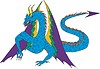 Vector clipart: dragon