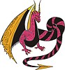 Vector clipart: dragon