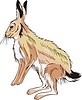 Vector clipart: hare