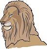 Vector clipart: lion