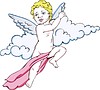 Vector clipart: angel boy