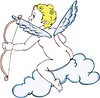 Vector clipart: angel Cupid