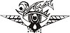 Vector clipart: eye tattoo