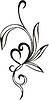 Vector clipart: heart tattoo