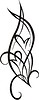 Vector clipart: heart tattoo