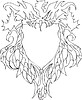 Vector clipart: ornamental wreath