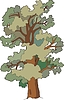 Vector clipart: oak