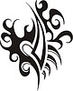 Vector clipart: tribal tattoo