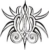 Vector clipart: tribal tattoo