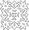 Vector clipart: snowflake