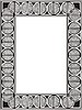 Vector clipart: decorative frame