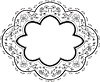 Vector clipart: decorative frame