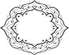 Vector clipart: decorative frame