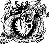 Vector clipart: dragon