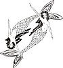 Vector clipart: Pisces