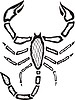 Vector clipart: Scorpius