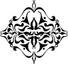 Vector clipart: ornamental vignette