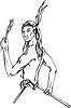 Vector clipart: American Indian