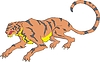 Vector clipart: tiger