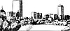 Vector clipart: Boston skyline