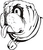 Vector clipart: bulldog