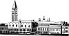 Vector clipart: Venice sights