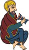 Vector clipart: celtic man clipart