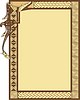 Векторный клипарт: орнаментальная рамка с кельтской буквицей I (Дирская К.)