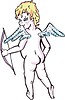 Vector clipart: angel amour