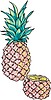 Vector clipart: pineapple