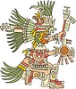 Aztec god Huitzilopochtli