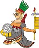 Aztec god Painal