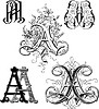 monograms AA