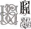 Monograms - Vector images on CD or by download