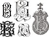 Vector clipart: monogram LZ