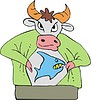 Vector clipart: ox (bull cartoon)