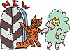 cat and ewe