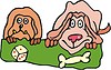 Vector clipart: dog cartoon