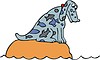 Vector clipart: dog cartoon