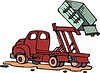 Vector clipart: dump-truck