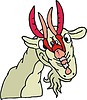 Vector clipart: goat cartoon