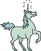 Vector clipart: unicorn cartoon