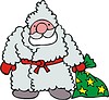 Vector clipart: Santa Claus